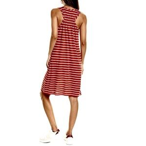 Michael Stars Becca Tank Dress NWOT Pink/ White S